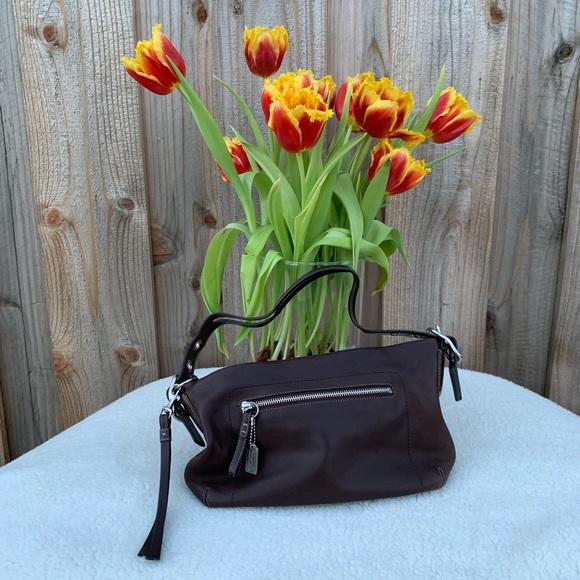 Coach Handbags - Coach Leather Shoulder Purse 1417